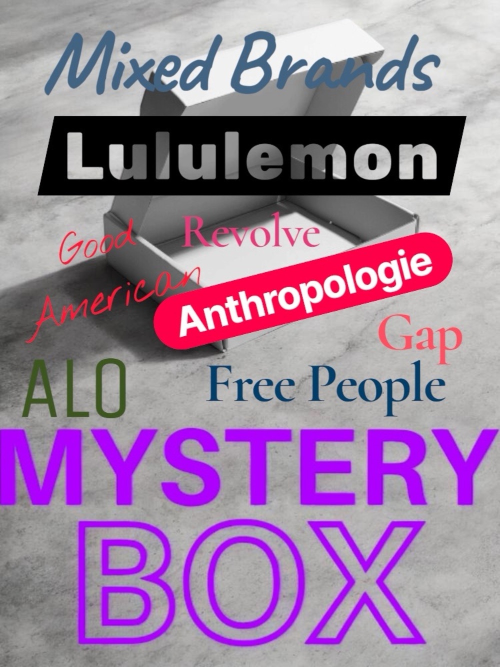 Resellers Mix Style and Brand Mystery Box! 15 Pc plus